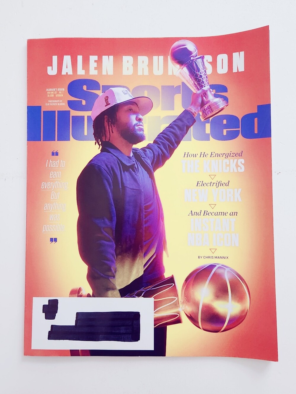 🍭7/$15 Sports Illuminated Magazine August 2026 Jalen Brunson